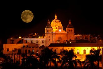 Cartagena-night-Colombia