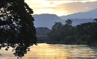 Chiang-Rai-Sunset-over-the-Kok-River-Le-Meridien-Photo