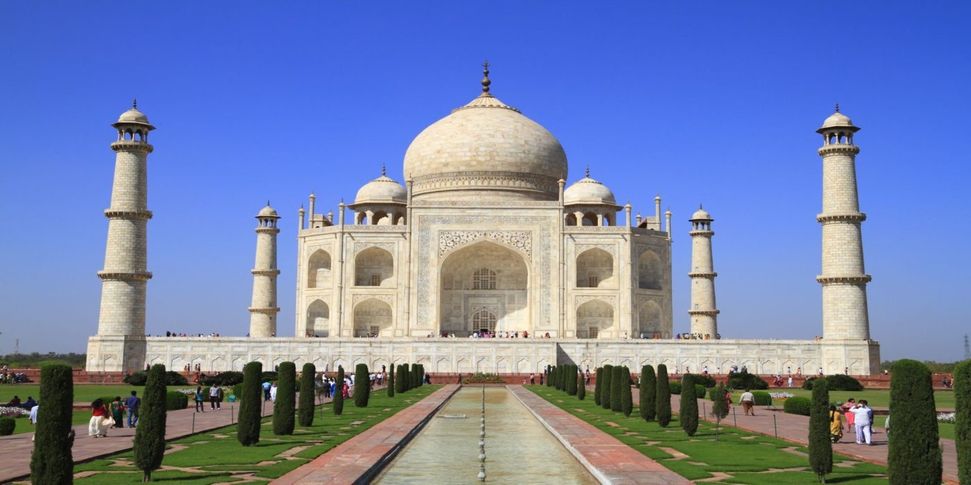 India_Taj_Mahal_Blue_Sky