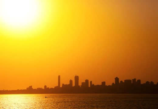 Mumbai-sunset-India