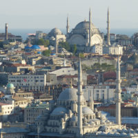 Blue Mosque and Hagia Sophia-Istanbul