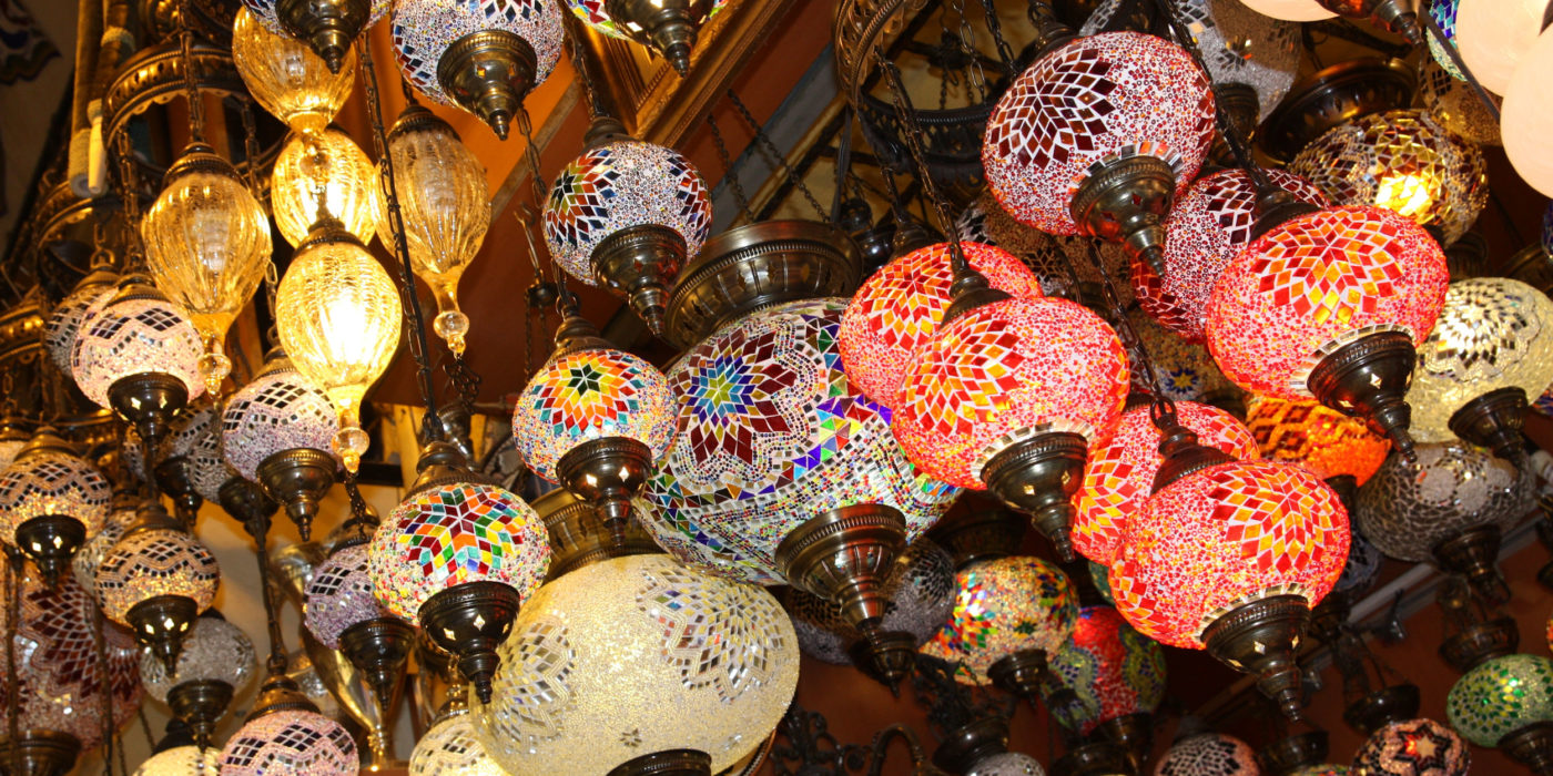 Grand Bazaar lights-Istanbul
