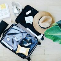 packing list luggage suitcase