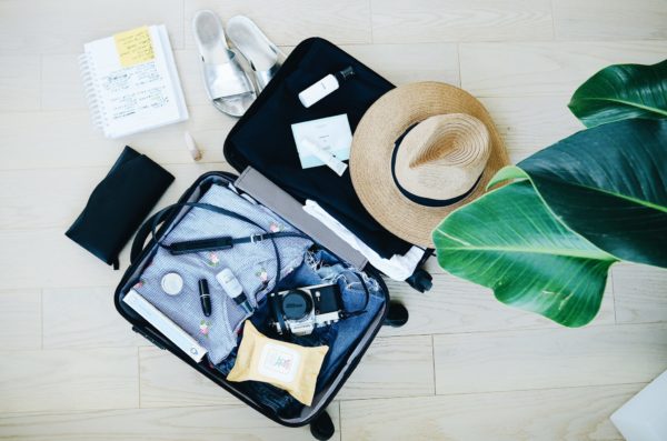 packing list luggage suitcase