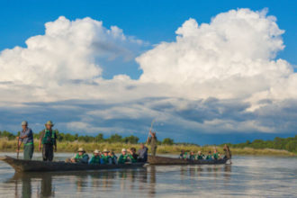 Chitwan National Park Wildlife Safari boat