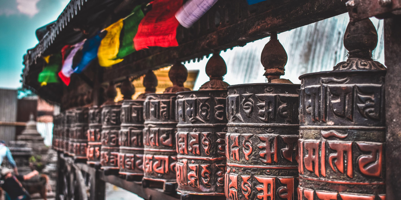 KATHMANDU-prayer-glags=nepal-tour