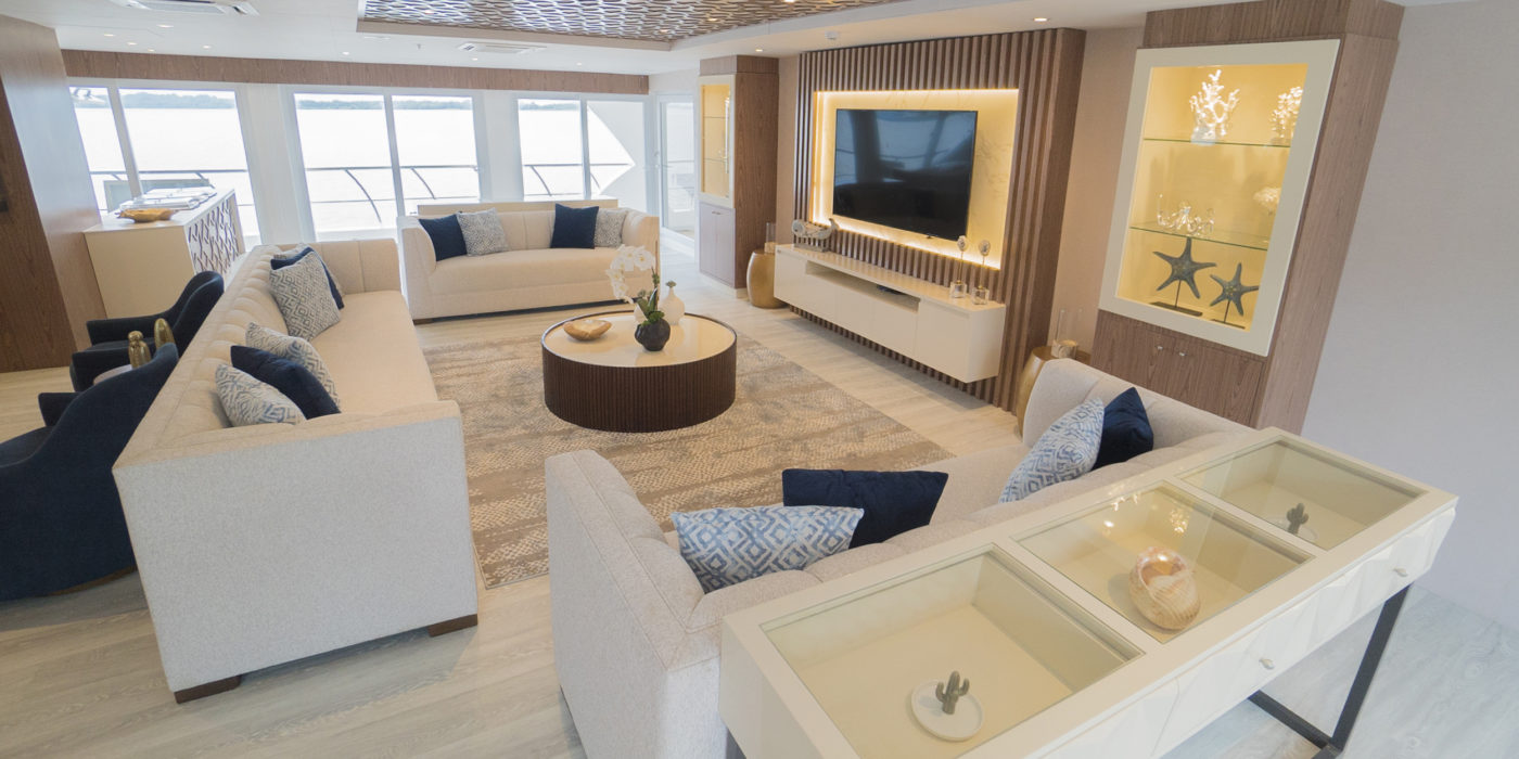 The Galapagos Elite cruise ecuador Lounge 4