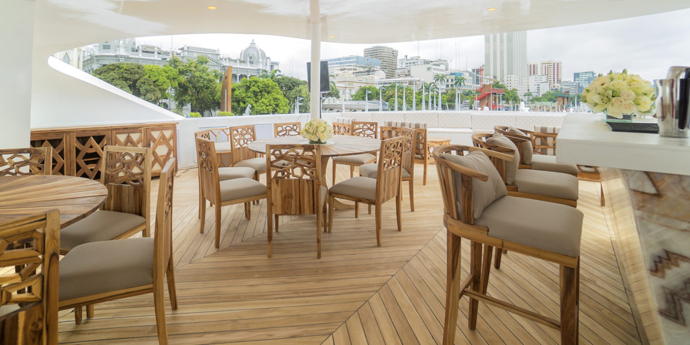 The Galapagos Elite cruise ecuador Dining Area