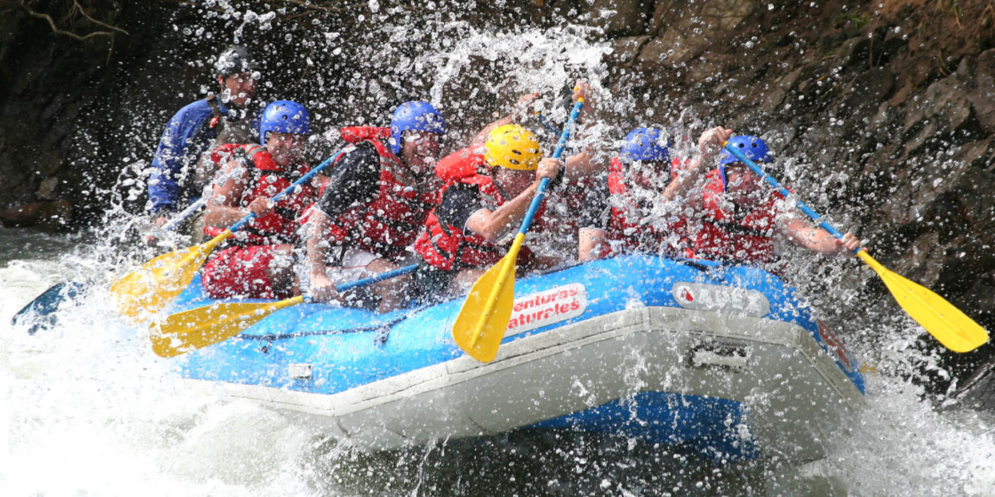Luxury Vacation in Costa Rica white water rafting river adventure