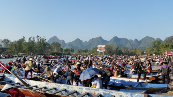 Vietnam boat festival